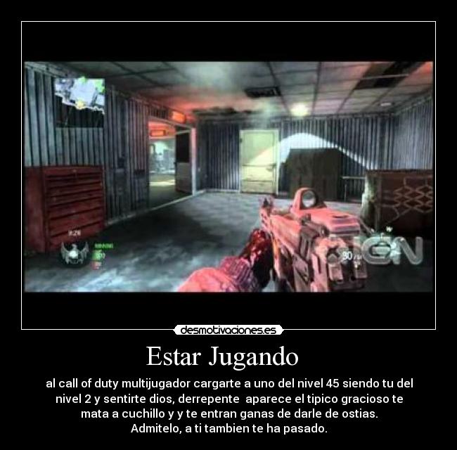 carteles call duty desmotivaciones