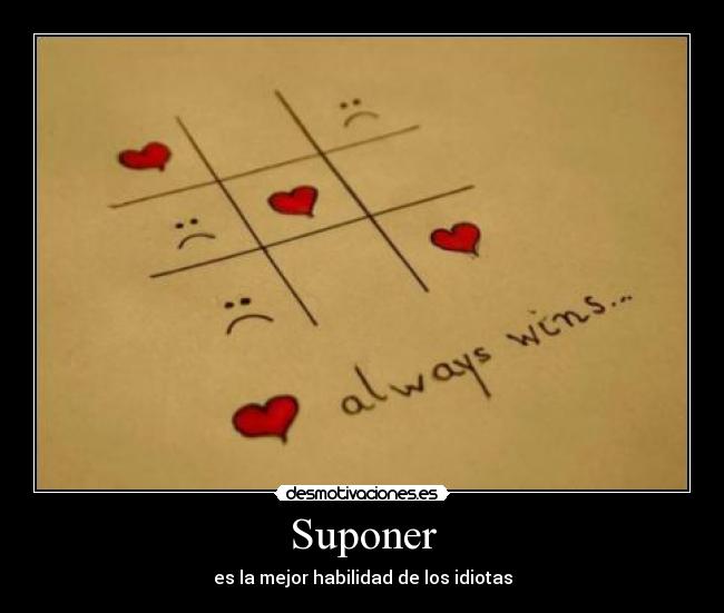 Suponer - 