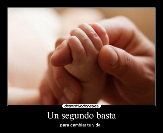 Un segundo basta -