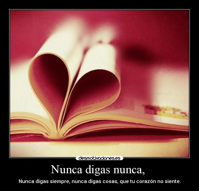 Nunca digas nunca,  - 