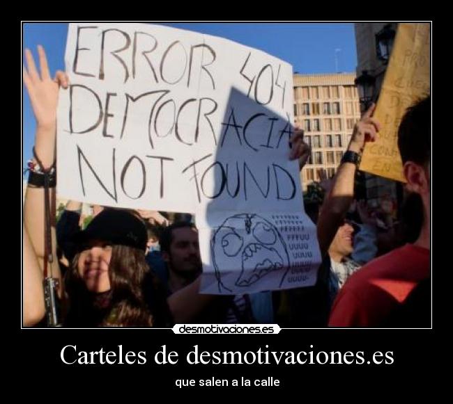 carteles  desmotivaciones