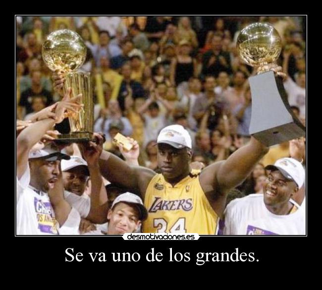 Se va uno de los grandes. - 