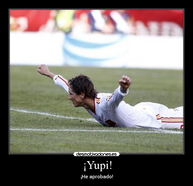 ¡Yupi! -