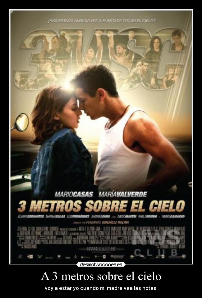 A 3 metros sobre el cielo - 