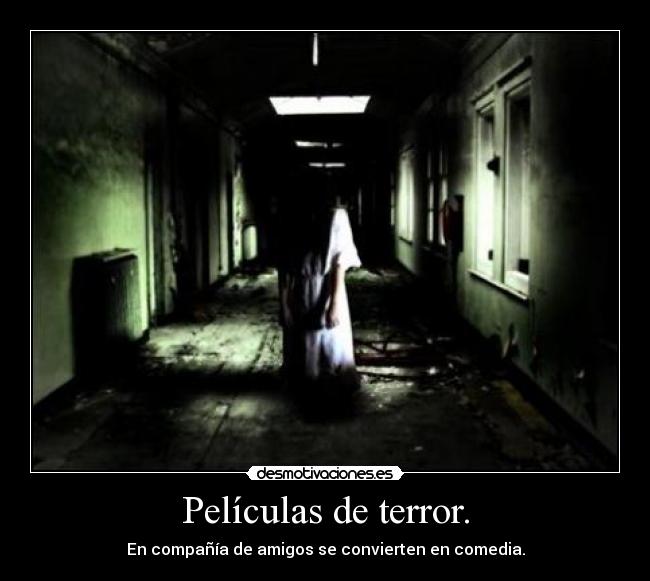 Películas de terror. -