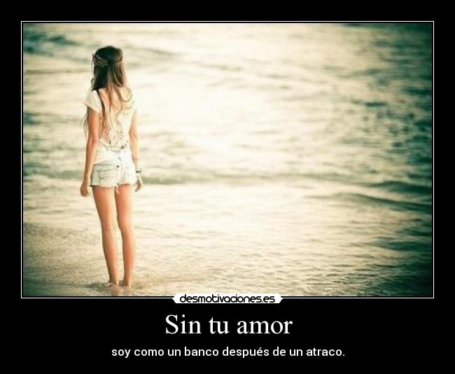 Sin tu amor - 