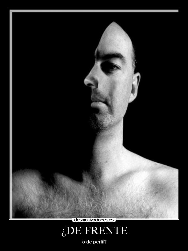 ¿DE FRENTE -