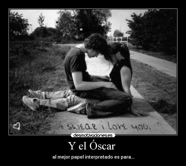 Y el Óscar  - al mejor papel interpretado es para...