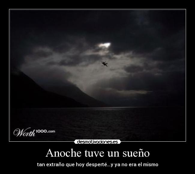 Anoche tuve un sueño - 