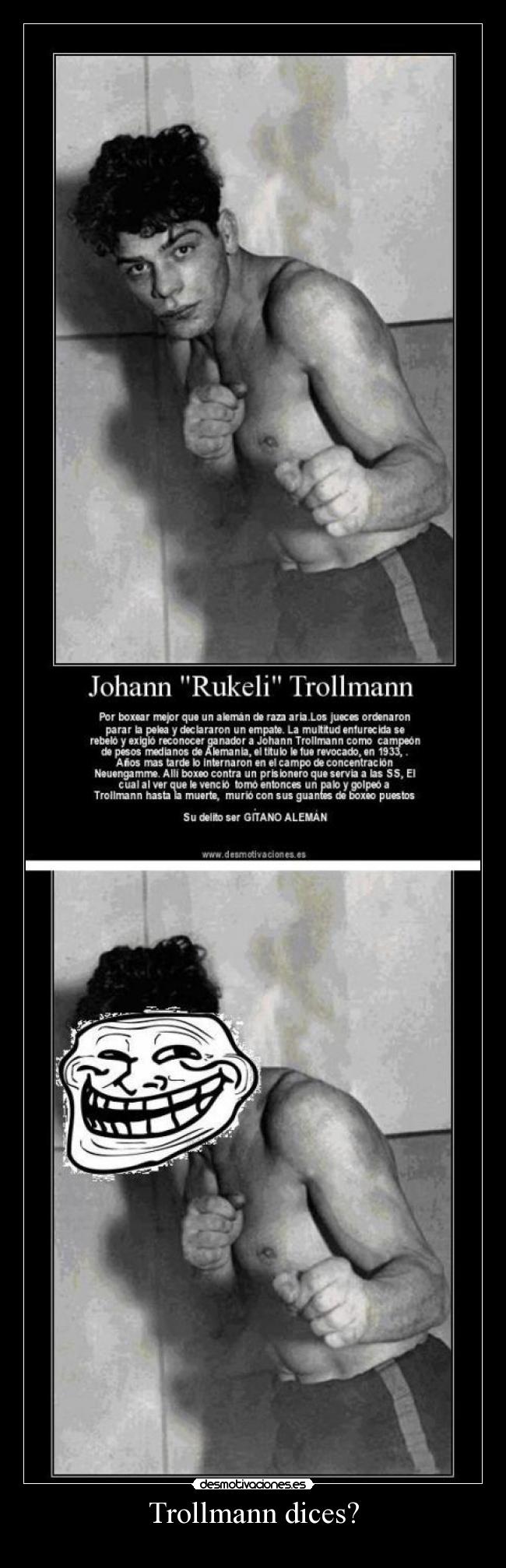 Trollmann dices? - 