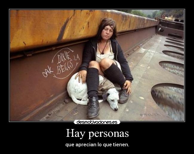 Hay personas -