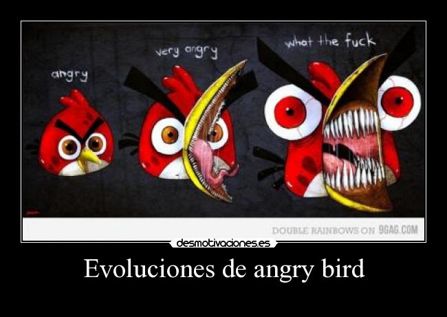 Evoluciones de angry bird - 