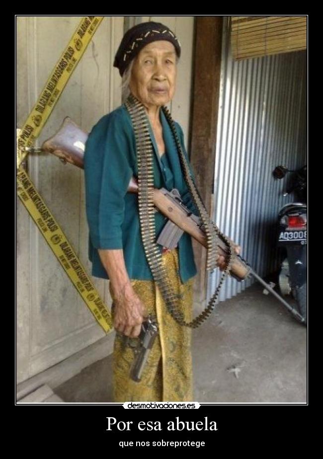 Por esa abuela - que nos sobreprotege