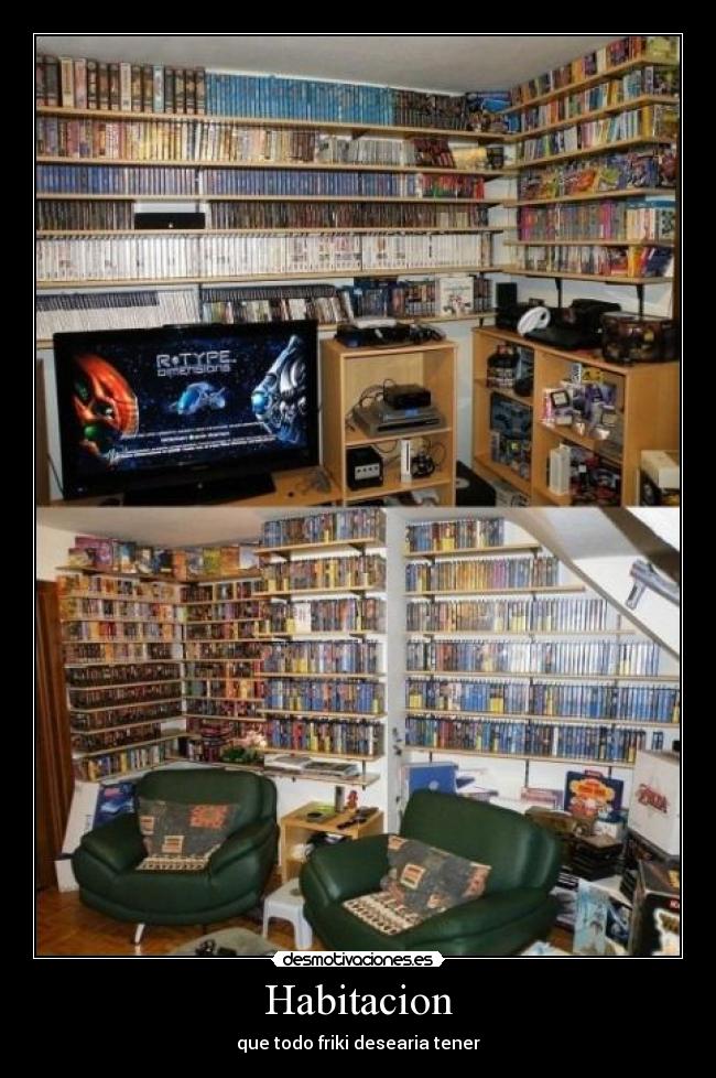 Habitacion - que todo friki desearia tener