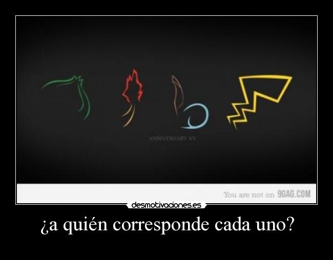 ¿a quién corresponde cada uno? -