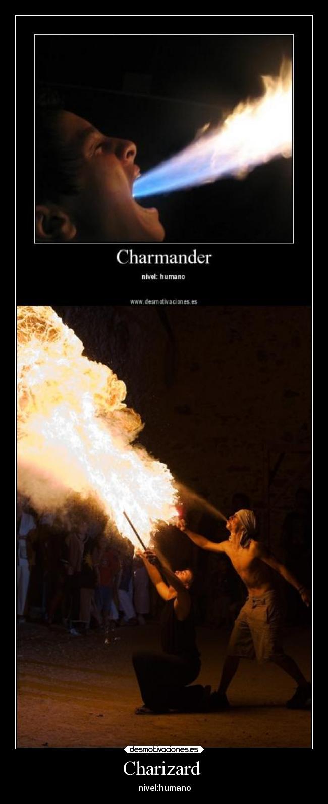 Charizard - nivel:humano