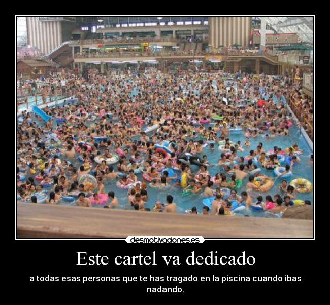 Este cartel va dedicado -