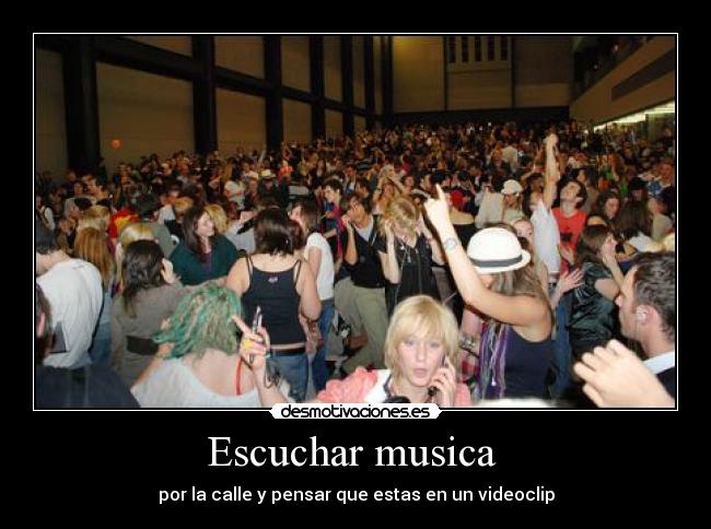 Escuchar musica -