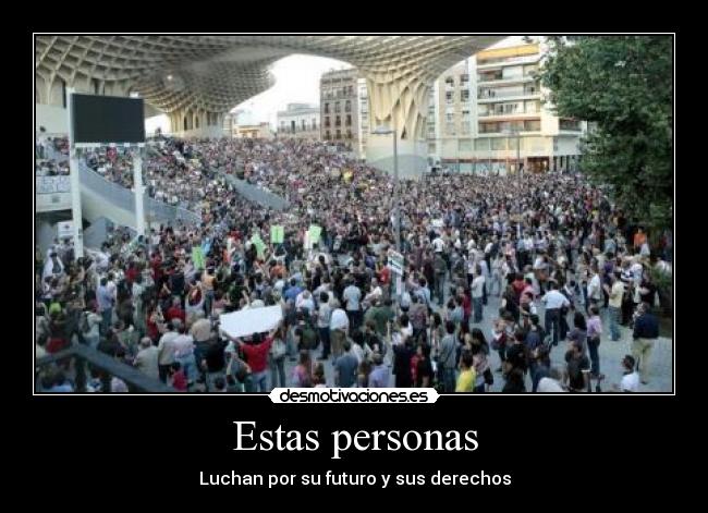 Estas personas -