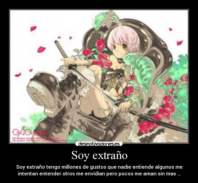 Soy extraño -