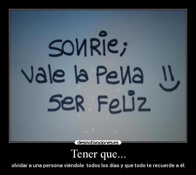 Tener que... - 