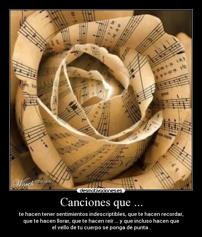 Canciones que ... - 