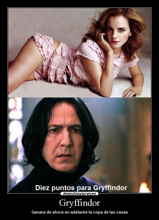 Gryffindor - Ganara de ahora en adelante la copa de las casas
