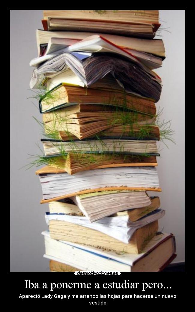 Iba a ponerme a estudiar pero... - 