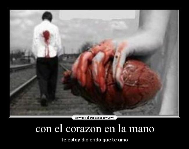 con el corazon en la mano - 