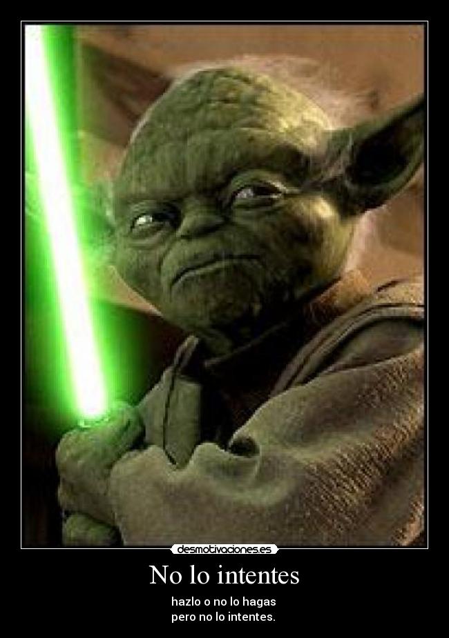 No lo intentes -