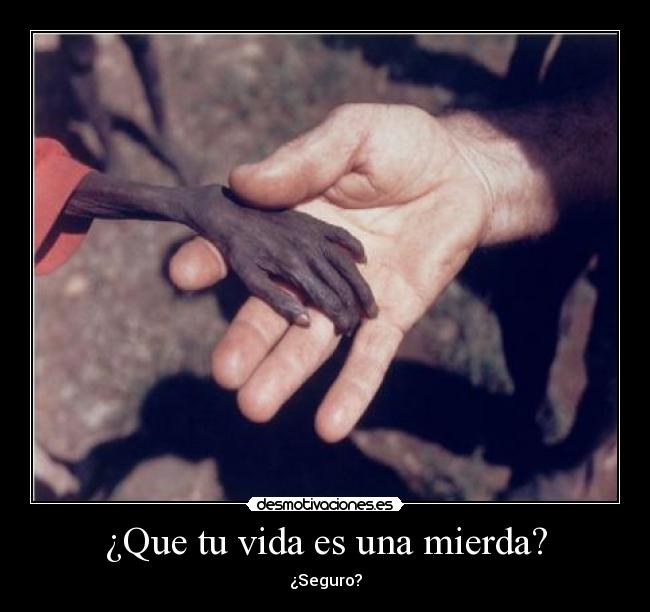 ¿Que tu vida es una mierda? - 