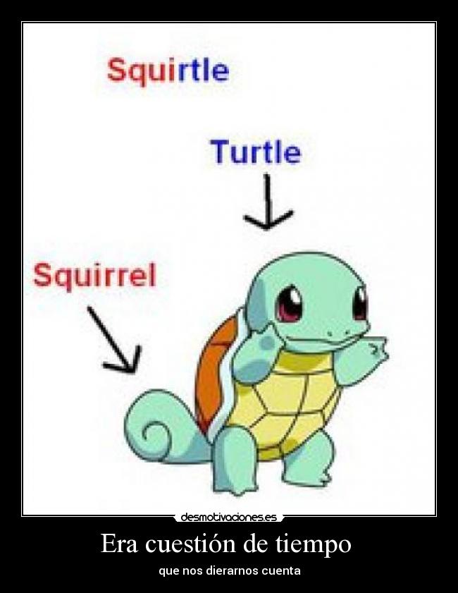 carteles squirtle desmotivaciones