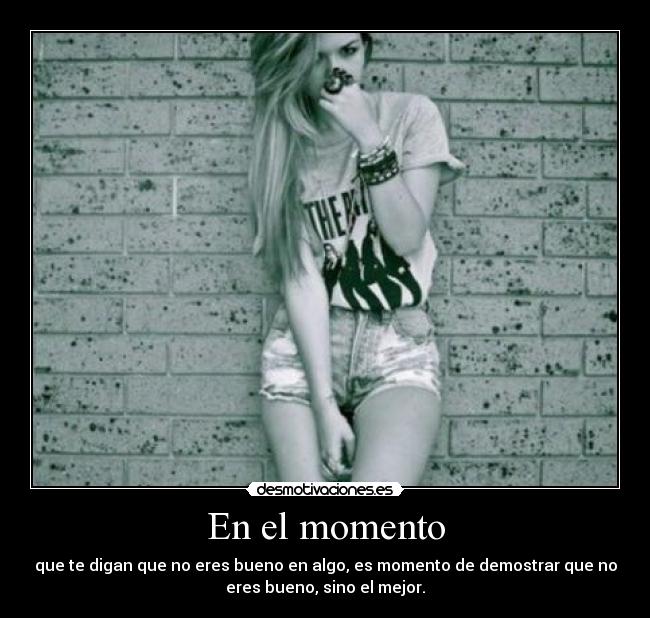 En el momento - 