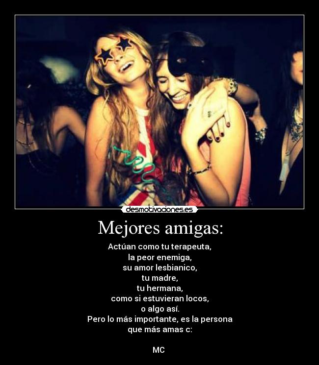 Mejores amigas: - 