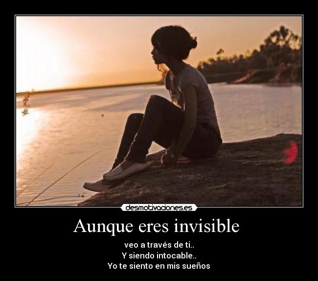 Aunque eres invisible  - 