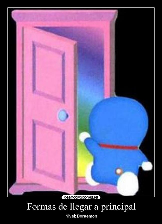 Formas de llegar a principal - 