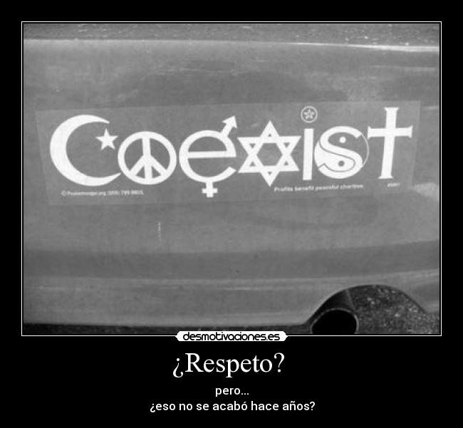 ¿Respeto?  - 