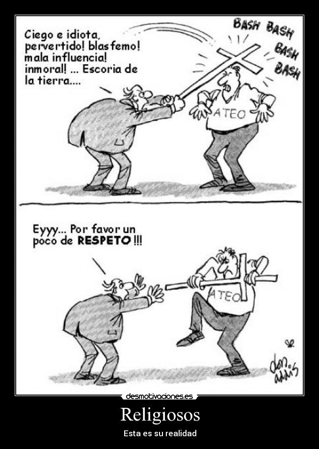 carteles religion ateos humor negro desmotivaciones