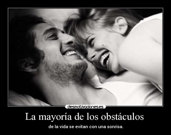 La mayoría de los obstáculos  - 