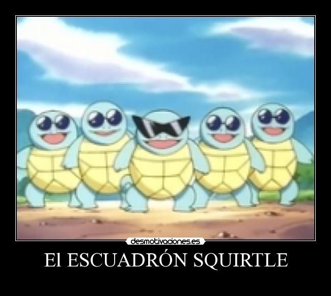 El ESCUADRÓN SQUIRTLE -