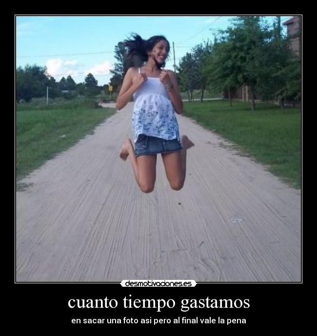 cuanto tiempo gastamos - 