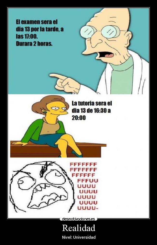 Realidad - Nivel: Universidad