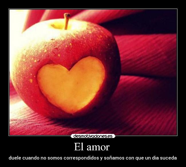El amor -