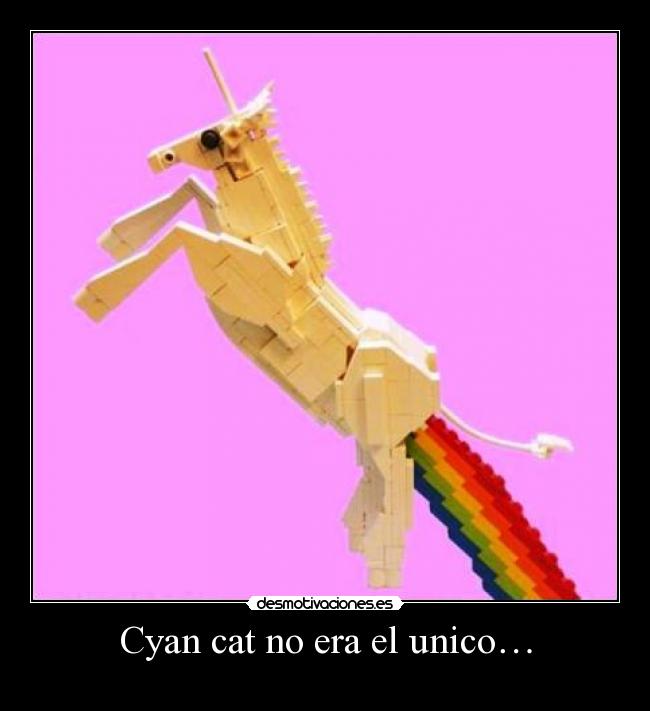 Cyan cat no era el unico… -