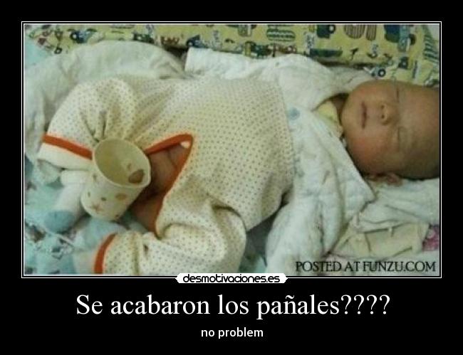 Se acabaron los pañales???? - no problem