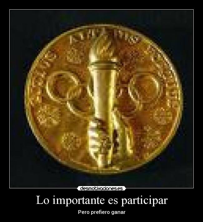 Lo importante es participar - 