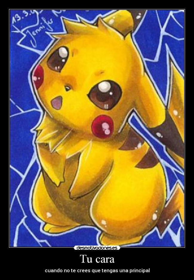 Tu cara - cuando no te crees que tengas una principal