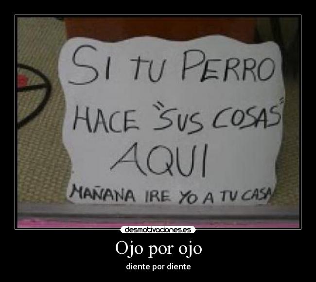 Ojo por ojo - 