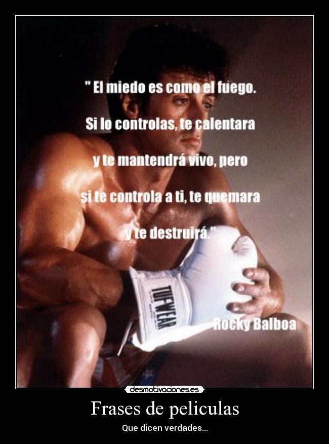 carteles frases peliculas que dicen verdades desmotivaciones