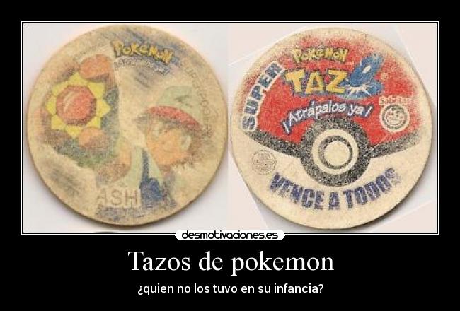 Tazos de pokemon - 